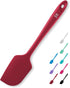 DI ORO - Large Silicone Spatula - 600ºF Heat-Resistant Spatula - Seamless Design - Pro-Grade Non-Stick Silicone Rubber with Reinforced Stainless S...