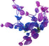 4 Pcs Green Artificial Plastic Plants Fish Tank Plants Fish Aquarium Decoration (Purple)...