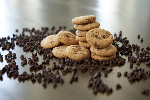 Alice's Sweet Tooth Chocolate Chip Cookie Bites - Gluten-Free, Vegan, Crunchy Mini-Cookies - Plant-Based, Dairy-Free, Grain-Free, Soy-Free, Kosher...