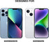 Tempered Glass Screen Protector for iPhone 14 Plus and iPhone 13 Pro Max (3 Pack) -- Toughened Glass Protective Cover for 6.7-inch Apple iPhones -...