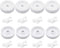 2023 Upgraded WD35X21038 Dishwasher Lower Rack Wheel Kit by Beaquicy - Replacement for G-E Ken-more May-tag Hot-point Dishwasher - Replaces WD12X10074 WD12X10076 WD12X0272 WD12X0427 - Pack of 8