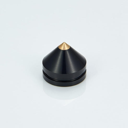 Speaker Spikes Floor Protectors 4pcs, Shockproof Speaker Isolation Stand Feet for HiFi Amplifier, Subwoofer, DAC Recorder, Turntable, Cone Base Pa...