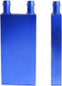 Aluminum Water Cooling Block for CPU Graphics Radiator Heatsink 40x 80mm Blue...