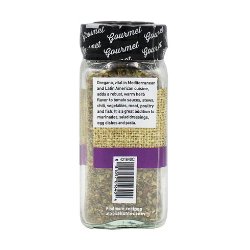 The Spice Hunter Mediterranean Oregano Leaves, 0.6-Ounce Jar...