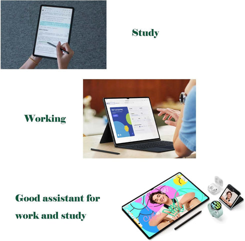 Galaxy Tab S9 Stylus Pen for Samsung Galaxy Tab S9,S9 Plus,S9 Ultra S Pen,Tab S9+,Tab S9 Ultra,with Adaptors (Black)...