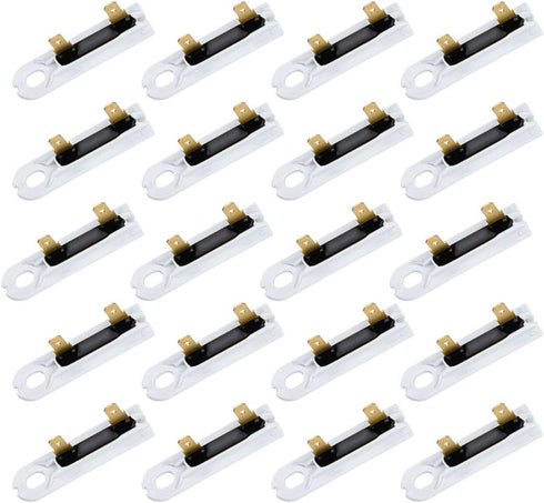 3392519 Dryer Thermal Fuse Replacement Part for Whirl-pool & Ken-more Dryers - Replaces 3388651, 694511, 80005, WP3392519VP (20pcs)