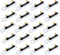 3392519 Dryer Thermal Fuse Replacement Part for Whirl-pool & Ken-more Dryers - Replaces 3388651, 694511, 80005, WP3392519VP (20pcs)