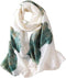 70x35inch Women Silk Feeling Head Hair Satin Scarf Wrapping Long Summer Fashion Lightweight Shawl Travel Beach Airplane (BB beige lotus)...