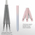 Ddaowanx Gel Pens, 10 Pcs 0.5mm Quick Dry Black Ink Pens Fine Point Smooth Writing Pens, Cute Office School Supplies Gifts for Women (10 Pcs Gradi...