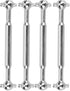 High Precision Lightweight RC Car Drive Shaft, RC Car Parts, Alloy Upgrade for 1/18 9300-9304 Series...