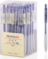1901 Retractable Ballpoint Pen with Soft Grip, Fine Point 0.7mm, 40-Pack (Blue Ink)...