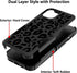 Designed for iPhone 13/iPhone 14 Black Leopard Case, Heavy Duty Protection Shockproof Dropproof Case, Cute Black Leopard Cheetah Cover for Women G...