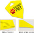 JXGZSO 1 Piece Stop Dot Not Pet/Stop No Touch No Talk/Stop Do Not Distract Dog Bandana (DO NOT PET Y D)...