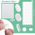 Adhesive Plastic Sticky Clips White Clips Reusable Removable Sticky Clips Small Poster Clips Wall Clips Hanging Bulletin Board Clips for Teachers ...