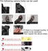 Camera Shoulder Strap Climbing Rope Camera Neck Strap for Mirrorless and DSLR Cameras, with Lens Cap Keeper (Silver)...
