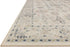 Loloi Hathaway Collection HTH-04 Beige/Multi 2'-6" x 7'-6", .25" Thick Runner Rug, Soft, Durable, Printed, Modern, Low Pile, Non-Shedding, Easy Cl...