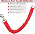 Short Dog Leash Extender, 18 in Bungee Shock Absorbing, Nylon Multifunctional Dog Leash for Medium Large Dogs Walking Training Running (red)...