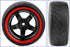 12mm Hex Wheels & Rubber Tires OD 2.52" Pre-Glued for Traxxas 4 Tec 2.0 1/18 Latrax Teton Tamiya TT02 Redcat Lightning EPX HSP Flying Fish Kyosho ...