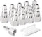 GASHER 10PCS 3/8-Inch NPT Female Industrial Air Tool Fitting, 3/8-Inch High Flow Pneumatic Plugs Max Working Pressure 300PSI...