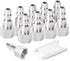 GASHER 10PCS 3/8-Inch NPT Female Industrial Air Tool Fitting, 3/8-Inch High Flow Pneumatic Plugs Max Working Pressure 300PSI...