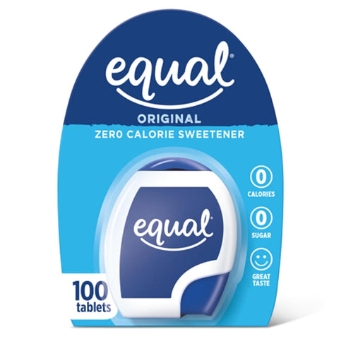 EQUAL 0 Calorie Sweetener Tablets, Aspartame and Acesulfame-K Sweetener, Sugar Substitute, Zero Calorie Sugar Substitute Tablets, Erythritol Free,...