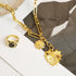 Heart Necklaces for Women, 18K Gold plated Sun Pendant Necklace Chunky Gold Heart Chain Aesthetic Jewelry Accessories...