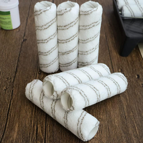 9 inch Paint Roller Covers 1/2 naps for Exterior and Interior Painting for All The Painting...