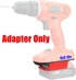 Adapter Running Tools# Fits Black+Decker Old Style 18v Cordless Tools Compatible with Milwaukee M18 (Not Old V18) Lithium Batteries - Adapter Only...