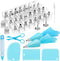 Kootek 42pcs Piping Bags and Tips Set, Cake Decorating Supplies Kits for Baking with 30 Numbered Frosting Icing Tips, 2 Reusable Pastry Bags, Easy...