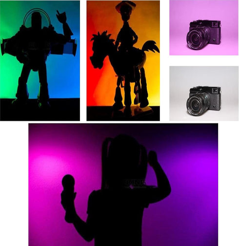 Universal Flash Gels Lighting Filter WS-1 20 pcs Combination Kits for Camera Flash Light...