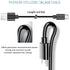 Bluetooth Speakers Charger Charging Power Cable Cord fit for Sony XB01 XB10 SRS-XB12 SRS-XB20 SRS XB21 SRS XB22 SRS-XB31 SRS-XB32 SRS-XB41, LSPX-S...