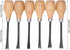 Hand Carving Tool Set, Gouges and Woodworking Chisel Set Wood Carving Chisel Set Kit Sculpture Hand Tools Hemispherical Handle DIY Art Craft Acces...