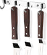 Offset Cake Icing Spatula Set of 3 Professional Stainless Steel Decorating Frosting Spatulas (4"-6"-8" Flexible Resistant Blade) Angled with Woode...