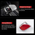 PIFOOG Challenger Accessories for Dodge Charger 2015-2022 Bling Gear Shift Cover Decal Shifter Knob Panel Stickers Car Interior Decoration Crystal...