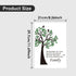 2 Pieces Family Tree Stencil Tree of Life Stencil Reusable Flower Bird Stencil DIY Decorative Stencil Template for Painting on Walls Furniture Til...