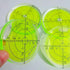 Bubble Spirit Level 66MM Degree Marked Surface Circular Level Bubble Measuring Layout Tools...