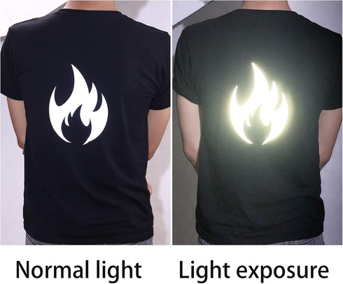 HTV Reflective Gray Vinyl Rolls Reflective Heat Transfer Silver 12Inch x 5Feet Iron On Vinyl for Cricut, T-Shirts DIY Design, Silhouette Cameo & H...