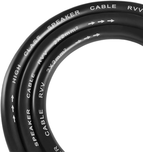 Pro 6 Feet 12AWG 1/4" to 1/4" Speaker Cable - Heavy Duty 6ft 12 Gauge Speaker Wire Cord with Twist Lock for Audio Amplifier - Single...