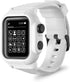 Compatible with for Apple Watch Band Case 42mm 44mm Series 5/4/3, IP68 Waterproof Case with Soft Silicone Band and Anti-Scratch Protector, 360°Pro...