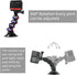 SUREWO Flexible Gooseneck Suction Cup Car Mount Holder for GoPro 12, Flexible Extension Car Windshield Mount with Phone Mount for GoPro Hero 11 10...