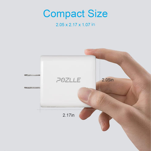 USB C Wall Charger 43W PD 3.0 Dual Port USB Safety Certified Compatible with Samsung Galaxy S20/S10 S10e S10+ S9 S8, Note 10 9 8 etc......