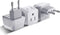 Ceptics European Travel Plug Adapter Europe Power Adaptor Charger Dual Input - Ultra Compact - Light Weight - USA to any Type C Countries such as ...