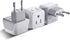 Ceptics European Travel Plug Adapter Europe Power Adaptor Charger Dual Input - Ultra Compact - Light Weight - USA to any Type C Countries such as ...