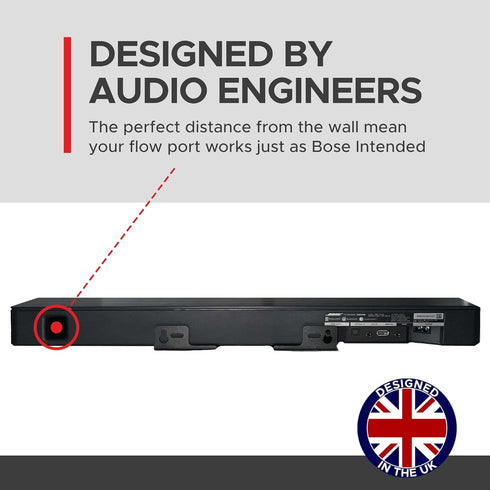 TV Speaker Wall Mount Bracket | Compatible with Bose TV Speaker Soundbar Only | Complete with Full Mounting Hardware Kit | Only Suitable for Bose ...