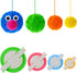 Pom pom Maker, 4 Sizes Pom-pom Maker Fluff Ball Weaver Needle Craft DIY Wool Knitting Craft Tool Set for Kids and Adult (4)...