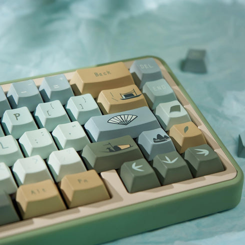 Sumgsn Keycaps 131 Keys Cherry Profile PBT Dye Sub Keycaps Set Fit for 60% 65% 75% 95% Mechanical Keyboard Cherrry Mx Switches...
