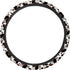 Car Steering Wheel Cover Brown Cow Floral Anti Slip Steering Wheel Protector for Car 14.5-15 inch, Non Slip Breathable Odorless Car Accessories, B...