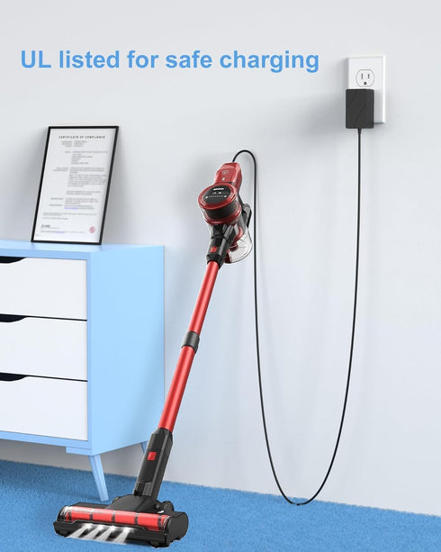 Vauucm Charger Compatible with VacLife VL732 Cordless Vacuum Cleaner, Replacement for VL732 Handheld Vacuum Power Cord....