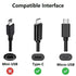 USB Charging Cable Compatible with Portable Blender, Charger Cord for Personal Size Blender Smoothie Blender (3.3FT Cable)......