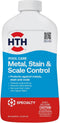 HTH 67068 Swimming Pool Care Metal & Stain Defense - Prevents Staining and Corrosion Clear...